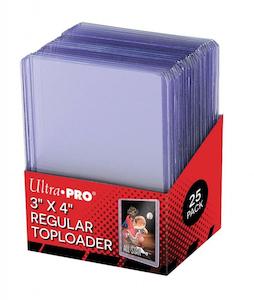 Ultra Pro Toploader 3" x 4" 35pt - 25 Pack (Regular Clear)