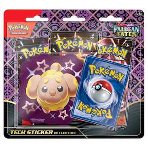 Pokemon TCG: Scarlet & Violet - Paldean Fates Tech Sticker Blister Booster Pack