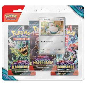 Pokemon TCG: Scarlet & Violet - Twilight Masquerade Three-Booster Blister Pack