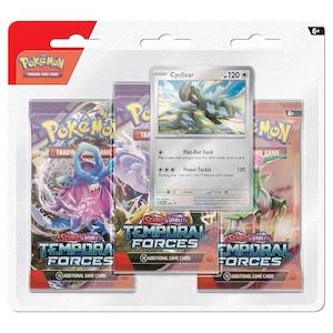 Pokemon Tcg Temporal Forces: Pokemon TCG: Scarlet & Violet - Temporal Forces Three-Booster Blister Pack