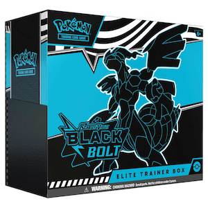 Pokemon TCG: Scarlet & Violet - Black Bolt Elite Trainer Box