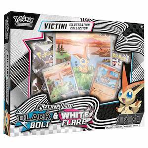 Pokemon TCG: Scarlet & Violet - Black Bolt & White Flare Unova Victini Illustrat&hellip;