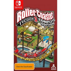 RollerCoaster Tycoon 3 Complete Edition  - Nintendo Switch (Pre-order)