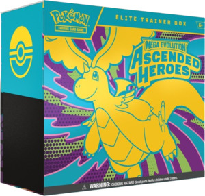 Pokemon TCG: Mega Evolution - Ascended Heroes Elite Trainer Box (Pre-order)