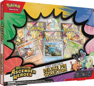 Pokemon TCG: Mega Evolution - Ascended Heroes First Partners Deluxe Pin Collecti&hellip;