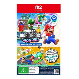 Nintendo Switch Games: Super Mario Bros. Wonder + Meetup in Bellabel Park - Nintendo Switch 2