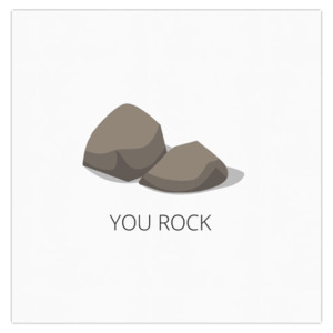 Products: You Rock Card