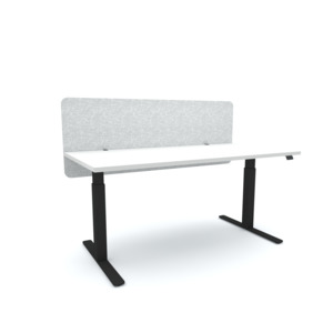 Products: Acoustic Desk Screen Modesty Panel - Boyd Workspaces