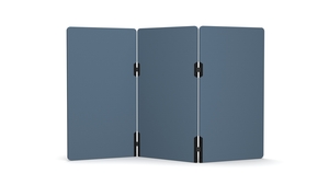 Products: Freestanding Partition 3 Panel - Boyd Workspaces