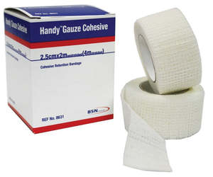 Our: HandyGauze Cohesive Bandage 2.5m x 4m (Box of 2) (Peta-Haft Alternative)