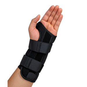 Braces: Apollo Long Wrist Brace - Black