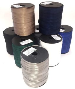 Bindings: POLYESTER FOLD-OVER BINDING 25mm