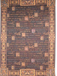 Latin: Wall Hanging -Throw