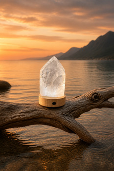 Raw Stones: Clear Quartz Point