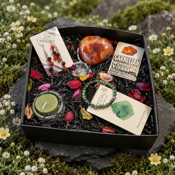 Carnelian gift box