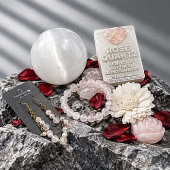 Gift Set Boxs: Rose Quartz gift box