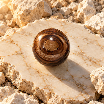 Caribbean Calcite Sphere small