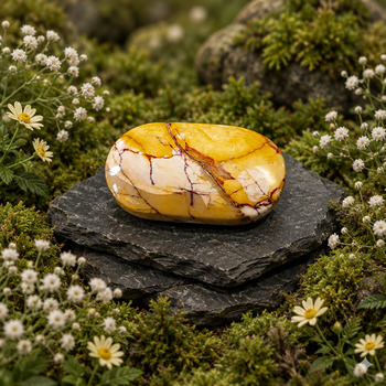 Polished Crystals: Mookaite Jasper Soap Bar Small