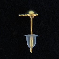 Ear rings: Gold Ear Post