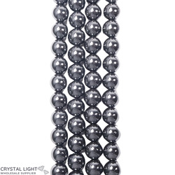 Hematite Beads 8mm (Non Magnetic)