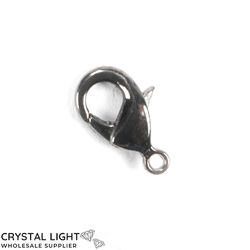Gunmetal Silver Lobster Clasp /12mm