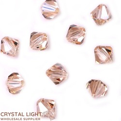Swarovski 5301 (Bicone): Swarovski Beads 5301 - Light Colorado Topaz 246 /7-8mm