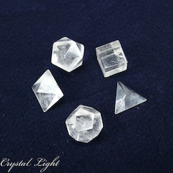 Other Shapes: Clear Quartz Geometric Set