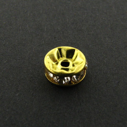 Gold Rhondell Spacer 7mm x10