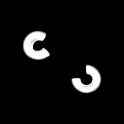 Silver Crimp Cover x50