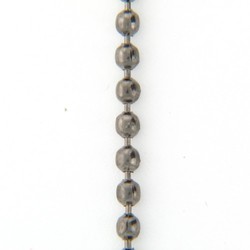 Chain: Ball Chain Gunmetal 1.6mm