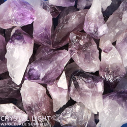 Bulk Points (By Weight/Per Piece): Amethyst Points Medium / 250g