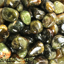 Green Garnet / Grossularite Tumble