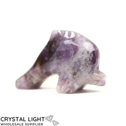 Chevron Amethyst Dolphin