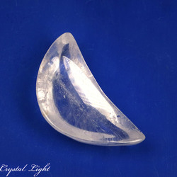 Clear Quartz Crescent Dish (Single)