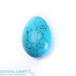 Blue Howlite Egg