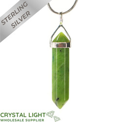 Sterling Silver Pendants: BC Jade DT Pendant