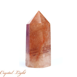 Red Rutilated Quartz Point