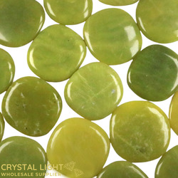 Lemon Serpentine Flatstone