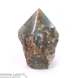 Blue Onyx Cut Base Point