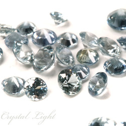 Cut Gemstones: Light Blue Sapphire (.12ct)