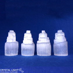 Selenite: Selenite Tiny Tower   /6cm