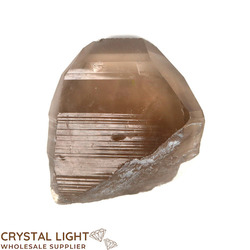 Smokey Lemurian Quartz Point (Tabular)