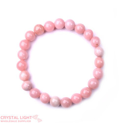 Pink Opal Bracelet 8mm
