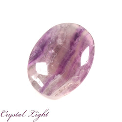 Soapstones & Palmstones Single Listings: Fluorite Palmstone