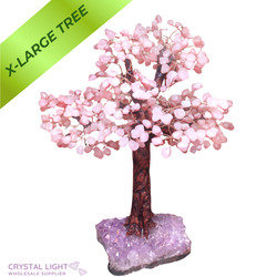 Large/Extra Large Trees: Rose Quartz Tree XL (Single)