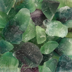 Rough by Weight: Fluorite Rough Medium /250g