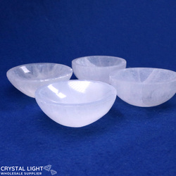 Bowls, Plates & Dishes: Selenite Mini Bowl /6cm