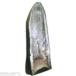 Amethyst Geode with Calcite (AUCTION)