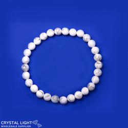 Howlite Bracelet 6mm