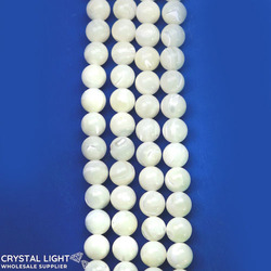 Mother of Pearl Shell Beads 8mm